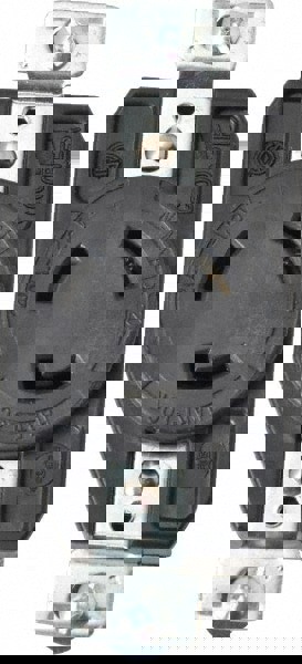 125 VAC, 20 Amp, L5-20R NEMA, Self Grounding Receptacle